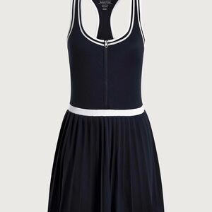Varley Navy and White Dress - Medium